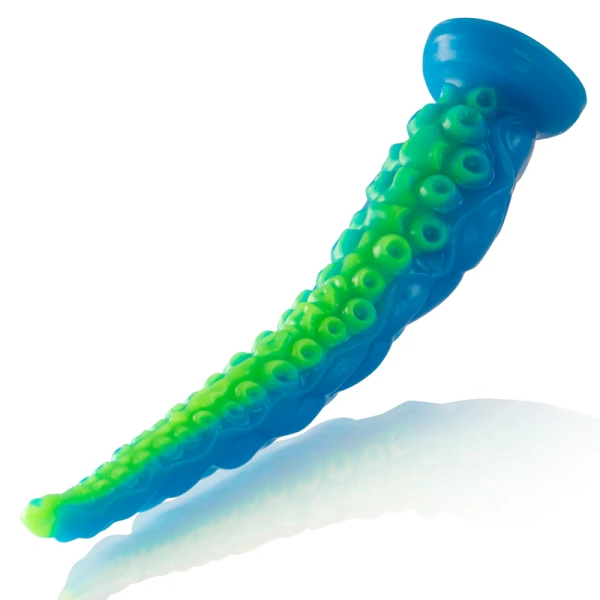 Epic Scylla Silikon-Dildo fluoreszierend große Größe