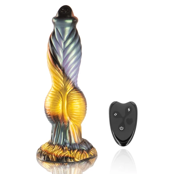 Epic Cybersilicock Phoenix Dildo met afstandsbediening, oplaadbaar