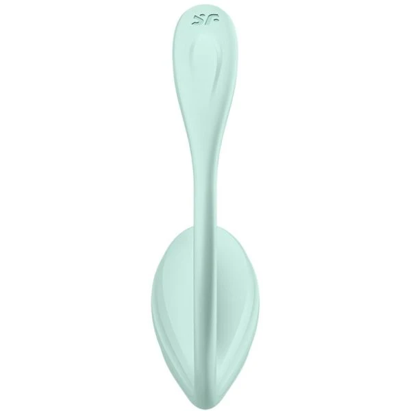 Satisfyer Partner Smooth Petal G-Punt Vibrator met App-bediening Watergroen