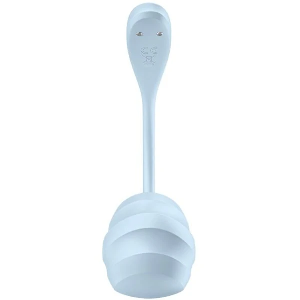 Satisfyer Partner Smooth Petal G-Punt Stimulator Hemelblauw met App