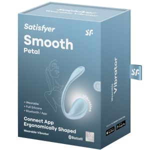 Satisfyer Partner Smooth Petal G-Punt Stimulator Hemelblauw met App Satisfyer Partner Smooth Petal G-Punt Stimulator Hemelblauw met App - Afbeelding 6