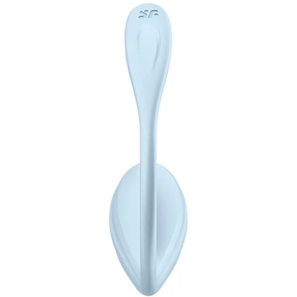 Satisfyer Partner Smooth Petal G-Punt Stimulator Hemelblauw met App
