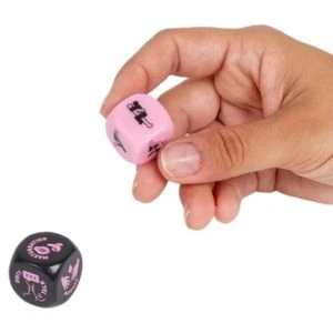 Secretplay 100% Games Voorspel-dobbelspel met 2 dobbelstenen