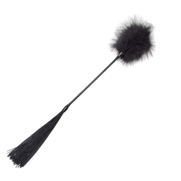 img_176938_fc674d3774b639f00f2fb526d0aab718_1.png Secretplay 100% Fetish Staubwedel mit Peitsche, schwarz