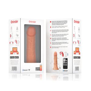 Oninder Bogotá Siliconen Vibrerende Dildo medium 20 cm met App-bediening Oninder Bogotá Siliconen Vibrerende Dildo medium 20 cm met App-bediening - Afbeelding 7