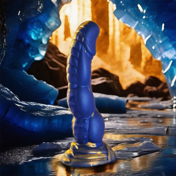 Epic Cybersilicock Poseidon Silikon-Dildo Umarmung des Meeres
