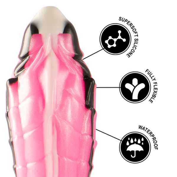 Epic Silikon-Dildo Triton, mythologisch inspiriert, 190 mm