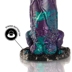 Epic Cybersilicock Basilisk Silikon-Dildo dubbel geschubd, groot Epic Cybersilicock Basilisk Silikon-Dildo dubbel geschubd, groot - Afbeelding 7