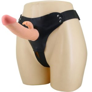 Harness Collection Pretty Love Mavis Harness Universele Slip met Dildo Natuur Harness Collection Pretty Love Mavis Harness Universele Slip met Dildo Natuur - Afbeelding 1