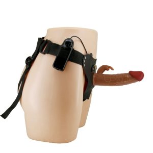 Harness Collection Pretty Love Strap-On Set mit Vibrationsdildo braun Harness Collection Pretty Love Strap-On Set mit Vibrationsdildo braun – Bild 3