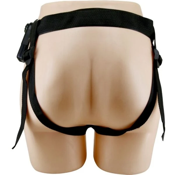 Harness Collection Pretty Love Strap-On Set mit Vibrationsdildo braun