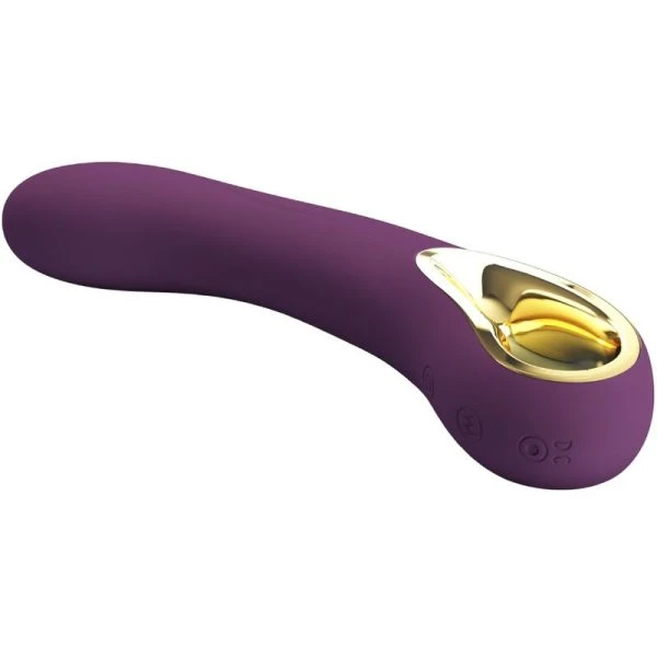 APP Series Pretty Love Ethan G-Punt Vibrator van siliconen oplaadbaar paars