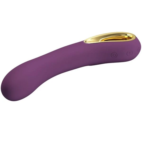 APP Series Pretty Love Ethan G-Punt Vibrator van siliconen oplaadbaar paars