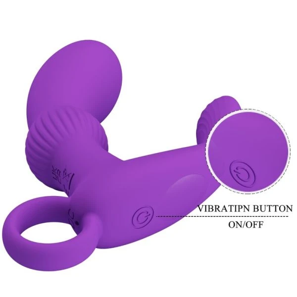 Anal Toys Pretty Love Cayla Anale Vibrator met Afstandsbediening Paars