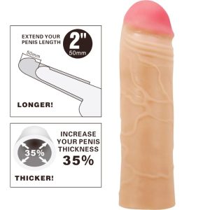FOR HIM Pretty Love Chane Penis Extender Cover in Hautfarbe FOR HIM Pretty Love Chane Penis Extender Cover in Hautfarbe – Bild 5