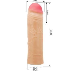 FOR HIM Pretty Love Chane Penis Extender Cover in Hautfarbe FOR HIM Pretty Love Chane Penis Extender Cover in Hautfarbe – Bild 4