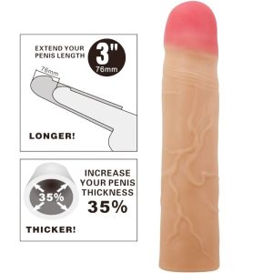 FOR HIM Pretty Love Kylian Penisverlengingshuls met stimulatieknopen FOR HIM Pretty Love Kylian Penisverlengingshuls met stimulatieknopen - Afbeelding 5