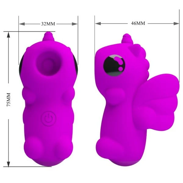 FUN Toys Pretty Love Magic Unicorn Stimulator Opgelegde Vibrator paars