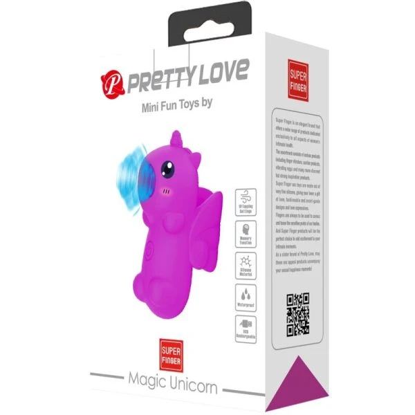FUN Toys Pretty Love Magic Unicorn Stimulator Opgelegde Vibrator paars