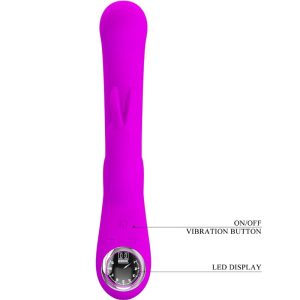 High Tech Pretty Love Skylar Rabbit-Vibrator met Clitorisstimulator paars High Tech Pretty Love Skylar Rabbit-Vibrator met Clitorisstimulator paars - Afbeelding 8