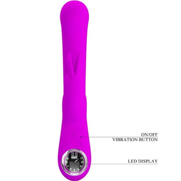 High Tech Pretty Love Skylar Rabbit-Vibrator met Clitorisstimulator paars High Tech Pretty Love Skylar Rabbit-Vibrator met Clitorisstimulator paars