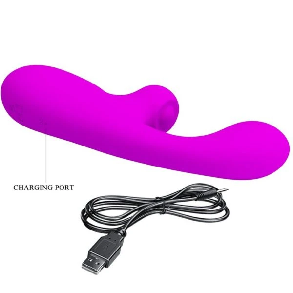 High Tech Pretty Love Skylar Rabbit-Vibrator met Clitorisstimulator paars High Tech Pretty Love Skylar Rabbit-Vibrator met Clitorisstimulator paars