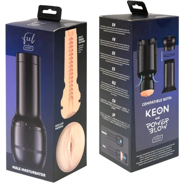 Kiiroo Feel Stroker Masturbator zonder vibratie, 22 cm
