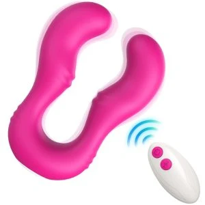 Armony Vibrators Seraph Vibrator mit doppelter Fernbedienung, Fuchsia