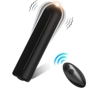 Armony Stimulators Warhead Vibrator Bullet met afstandsbediening, zwart