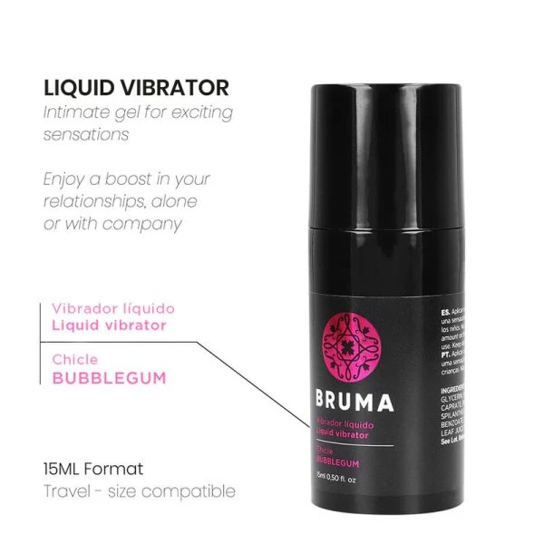 Bruma Flüssigvibrator Ultra Sliding Bubblegum