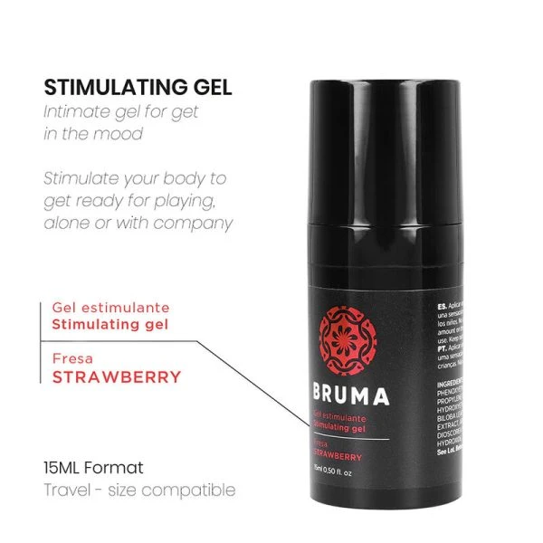 Bruma Stimulerende Gel met Aardbeiensmaak Intiemgel