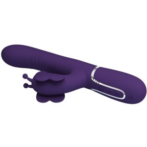 High Tech Pretty Love Multifunktions-Konijnenvibrator 4 in 1 Vlinder Paars High Tech Pretty Love Multifunktions-Konijnenvibrator 4 in 1 Vlinder Paars - Afbeelding 6