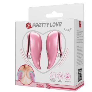 Pretty Love Vibrierende Nippelklemmen Leaf mit 10 Funktionen, Rosa Pretty Love Vibrierende Nippelklemmen Leaf mit 10 Funktionen, Rosa – Bild 8