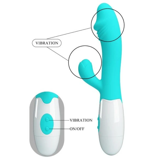 High Tech Pretty Love Snappy G-Punkt Vibrator Aquagrün