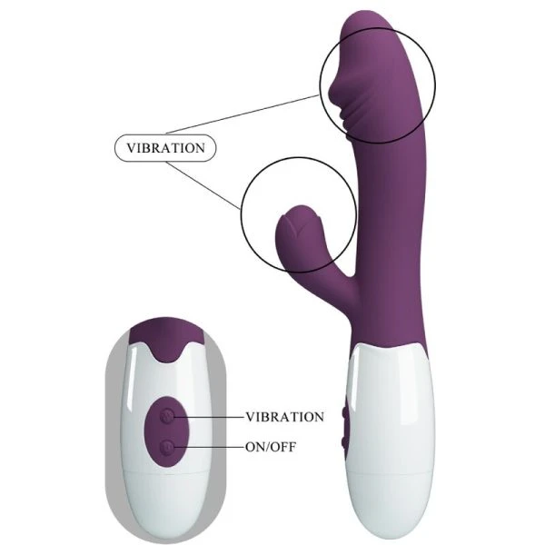 High Tech Pretty Love Snappy G-Punt Vibrator Paars High Tech Pretty Love Snappy G-Punt Vibrator Paars