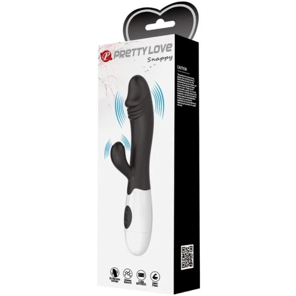 High Tech Pretty Love Snappy G-Punt Vibrator Zwart High Tech Pretty Love Snappy G-Punt Vibrator Zwart