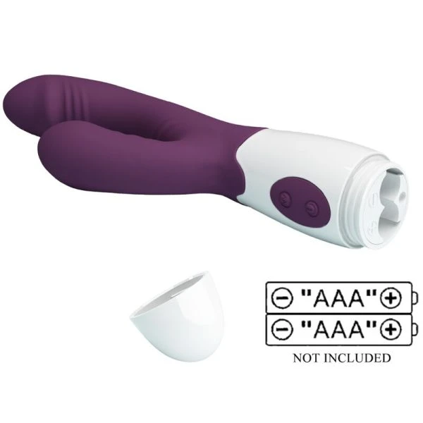 High Tech Pretty Love Andre Rabbit Vibrator & G-Punt-Stimulator Paars
