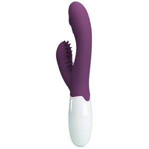 High Tech Pretty Love Andre Rabbit Vibrator & G-Punt-Stimulator Paars High Tech Pretty Love Andre Rabbit Vibrator & G-Punt-Stimulator Paars - Afbeelding 3