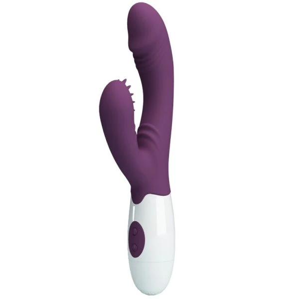High Tech Pretty Love Andre Rabbit Vibrator & G-Punt-Stimulator Paars