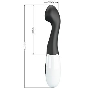 High Tech Pretty Love Charles G-Punkt Vibrator 30 Modi Zwart High Tech Pretty Love Charles G-Punkt Vibrator 30 Modi Zwart - Afbeelding 7