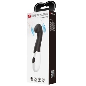 High Tech Pretty Love Charles G-Punkt Vibrator 30 Modi Zwart High Tech Pretty Love Charles G-Punkt Vibrator 30 Modi Zwart - Afbeelding 10