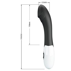 High Tech Pretty Love Elemental G-Punt Vibrator 30 Standen, Zwart High Tech Pretty Love Elemental G-Punt Vibrator 30 Standen, Zwart - Afbeelding 7