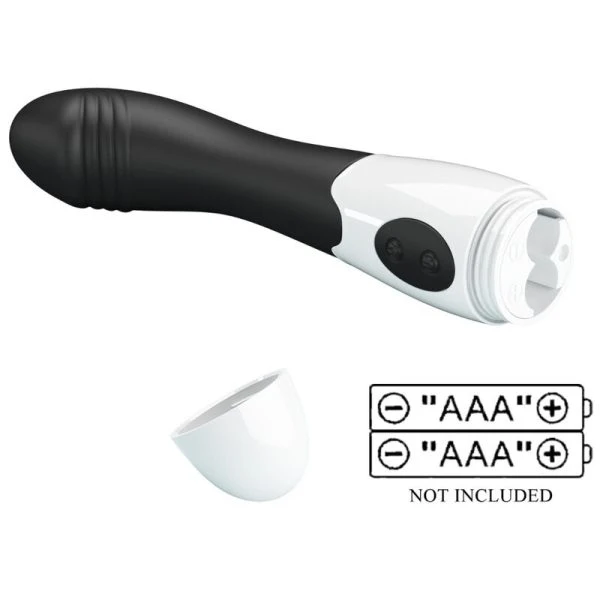 High Tech Pretty Love Elemental G-Punt Vibrator 30 Standen, Zwart