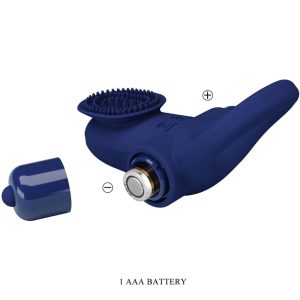 FOR HIM Pretty Love Palle Ring met trilling blauw FOR HIM Pretty Love Palle Ring met trilling blauw - Afbeelding 8
