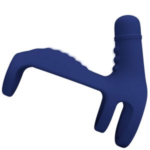 FOR HIM Pretty Love Elish Vibratiering met verlenging, blauw FOR HIM Pretty Love Elish Vibratiering met verlenging, blauw - Afbeelding 2