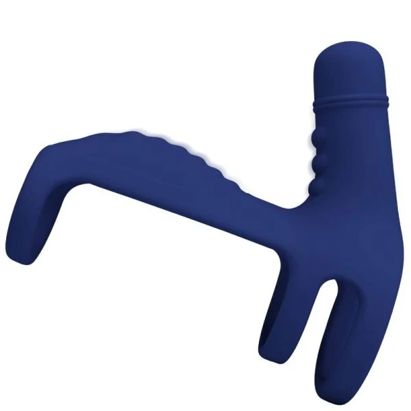 FOR HIM Pretty Love Elish Vibratiering met verlenging, blauw