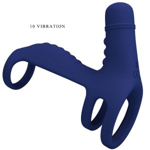 FOR HIM Pretty Love Elish Vibratiering met verlenging, blauw FOR HIM Pretty Love Elish Vibratiering met verlenging, blauw - Afbeelding 7