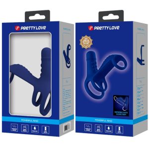 FOR HIM Pretty Love Elish Vibratiering met verlenging, blauw FOR HIM Pretty Love Elish Vibratiering met verlenging, blauw - Afbeelding 8