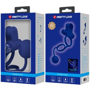 FOR HIM Pretty Love Remington Dubbele Vibratiering met Plug Blauw FOR HIM Pretty Love Remington Dubbele Vibratiering met Plug Blauw - Afbeelding 10