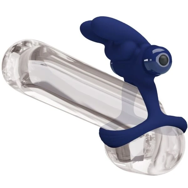 FOR HIM Pretty Love Francisco Dubbele Vibratiering Konijn Blauw